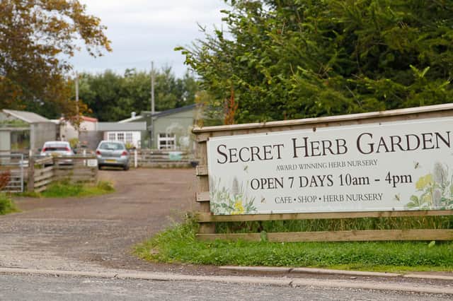 Stock photo of the Secret Herb Garden in Pentland Road near Ikea. Photo by Scott Louden.