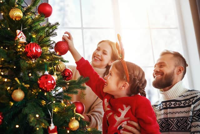 Popular Christmas traditions include decorating a tree and going to the Panto.