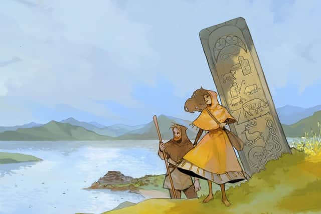 A new role-playing game inspired by life in Scotland 1300 years ago is in development.