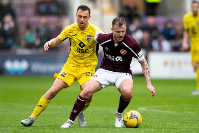 Hearts will begin the 2022/23 season with a home match against Ross County. Picture: SNS
