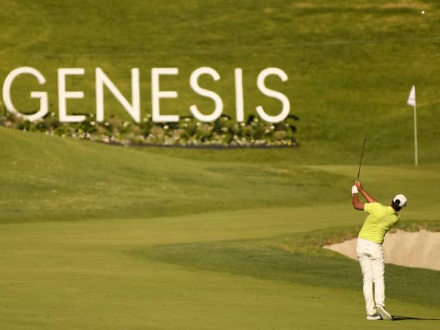 The Genesis Invitational, hosted by Tiger Woods at Riviera Country Club in Los Angeles, is one of the top events on the PGA Tour. Picture: Harry How/Getty Images.