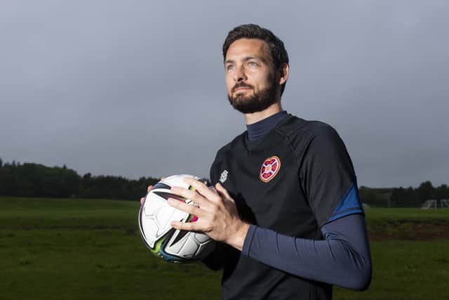 Craig Gordon will lead Hearts out at Hampden on Saturday for the Scottish Cup final clash with Rangers. Picture: SNS
