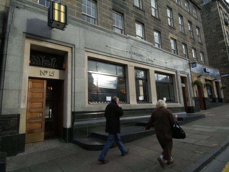 Circus Cafe on North West Circus Place closed down in 2006.