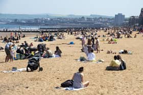 Edinburgh's Portobello beach is sure to be busy next week as the Capital basks in sunshine.
