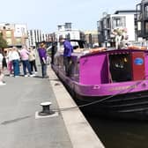 The Prahna Voyage set sail from Fountainbridge on Sunday, May 28, with customers onboard enjoying some delicious food, desserts, Indian chai and English tea while sailing along the Union Canal in Edinburgh.