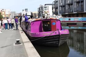 The Prahna Voyage set sail from Fountainbridge on Sunday, May 28, with customers onboard enjoying some delicious food, desserts, Indian chai and English tea while sailing along the Union Canal in Edinburgh.