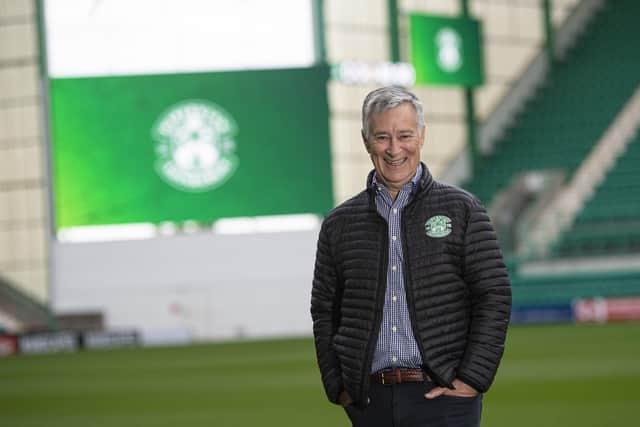 Ron Gordon believes Hibs are moving in the right direction on and off the pitch