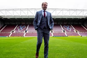 Robbie Neilson is beginning to rebuild the Hearts squad following relegation. Picture: SNS