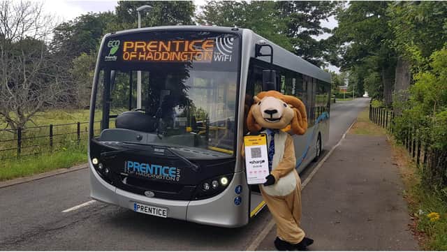 The app has launched on all Prentice of Haddington routes.