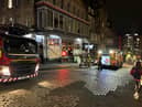 Fire crews are on the scene of an incident in Blair Street, Edinburgh