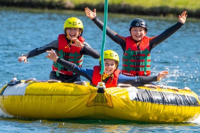 If you're looking for something a bit higher in adrenaline - then this is definitely the place for you. Water sports a plenty here, with their new Aqua Park set to open in June.