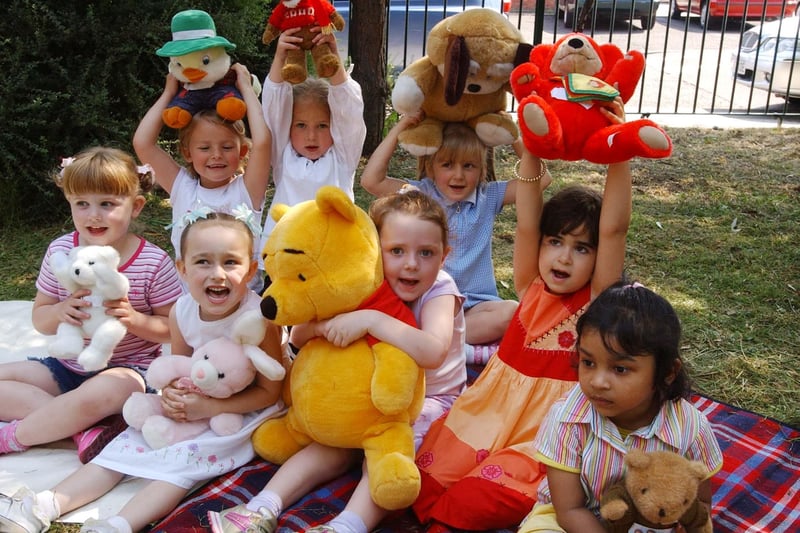 Millfield Nursery in Bell Street held this Teddy Bear's picnic in 2003. Can you spot a familiar face?