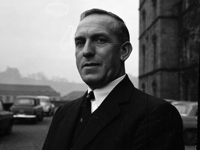 Mr David Morris photographed after being appointed Clerk and Treasurer of the George Heriot's Trust in December 1962.