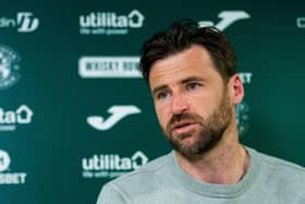 Hibs captain and former Scotland No.1 David Marshall believes the national team have taken a step forward recently. Picture: Ross Parker/SNS Group