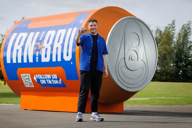 Fringe-goers are being invited to celebrate the next generation of Scottish talent in one of the quirkiest venue at this year’s Edinburgh Fringe – a giant can of Irn-Bru.
