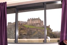 The hotel will boast views of the castle