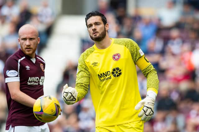 Craig Gordon has been in excellent form since returning to Hearts last summer. Picture: SNS