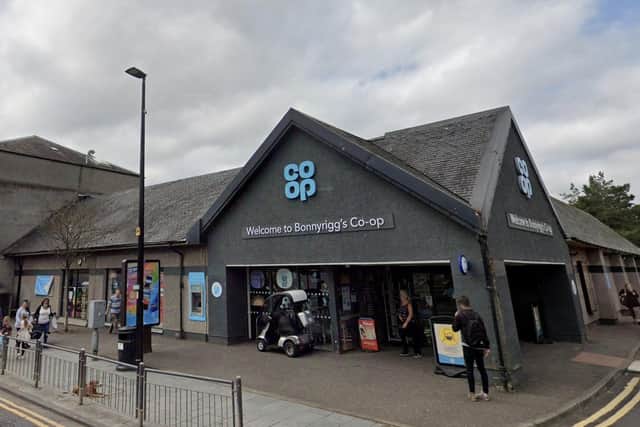 Banned: School children are no longer welcome in the Co-op in Bonnyrigg