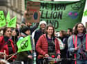 Climate change activists from Extinction Rebellion (XR) are set to stage an eye-catching protest outside the Scottish Government’s Victoria Quay offices in Leith this afternoon. (Photo by Jeff J Mitchell/Getty Images)