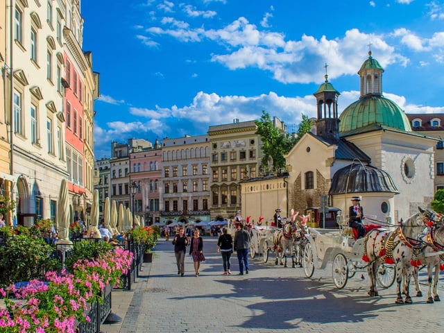 Flying from August 17, prices start at £200. Poland currently has no self-isolation requirement on arrival in England.
