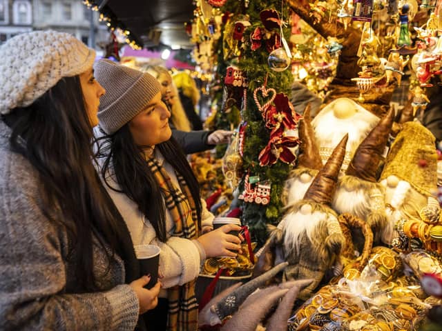 Christmas market opens today, Friday 17 November