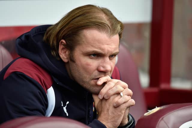 Robbie Neilson will have much to consider on his return to the Hearts dugout. Picture: SNS