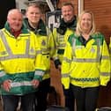 ​Pictured are the members of the Penicuik CFRs, who celebrated the group’s 18th anniversary recently.