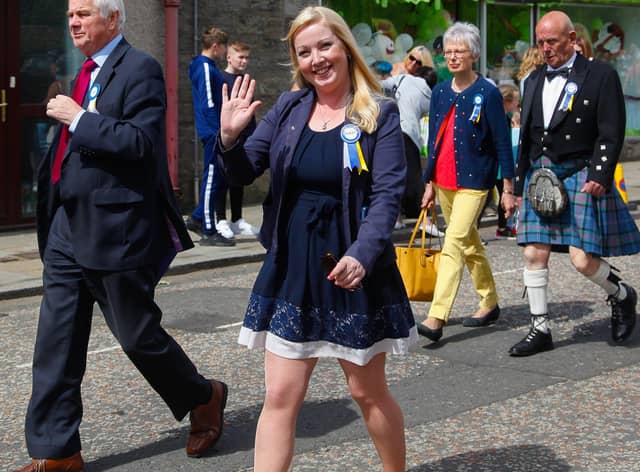 Midlothian Council leader Kelly Parry (SNP) pictured at the Loanhead Gala Day in 2019. Photo by Scott Louden.
