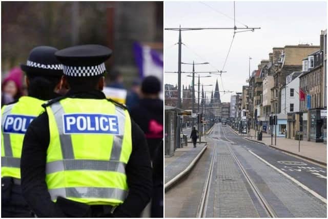 Memon Ausama was walking down Princes Street at about 7pm on Wednesday when a man deliberately coughed in his face