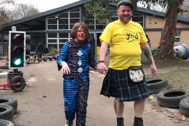 Fraser Gow from Bonnington will walk all four Mighty Strides events at this year’s Kiltwalks, a total of 81.5 miles.