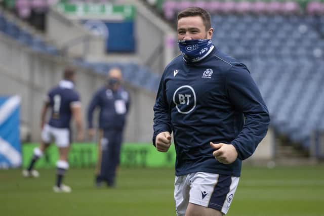 Zander Fagerson is back in the Scotland squad. Picture: Jane Barlow/PA