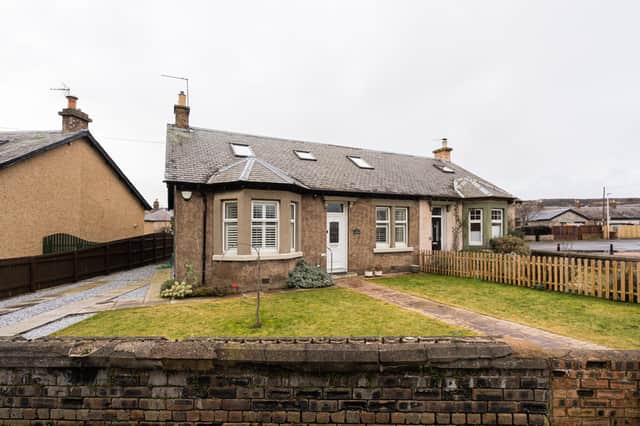 This three bed semi-detached house is up for sale in Newtongrange. Photo by Planography.