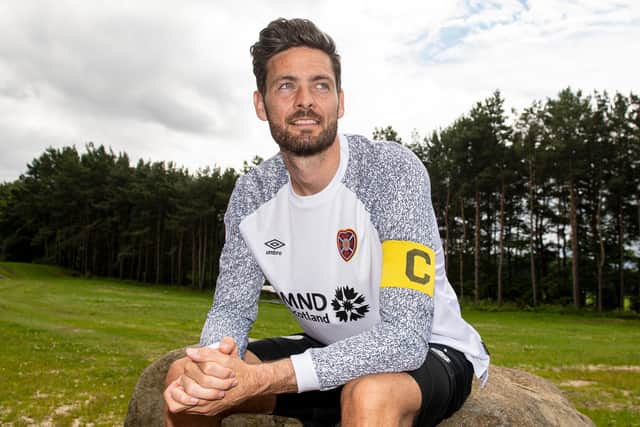 Craig Gordon has set a new Hearts cap record with Scotland.