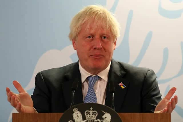 Boris Johnson spent the summer having parties and going on multiple holidays, says Angus Robertson (Picture Chris Radburn/Pool/Getty Images)