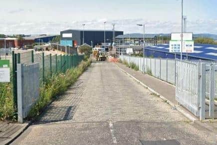 Seafield recycling centre, like Bankhead and Craigmillar, has had a booking system since June 2020