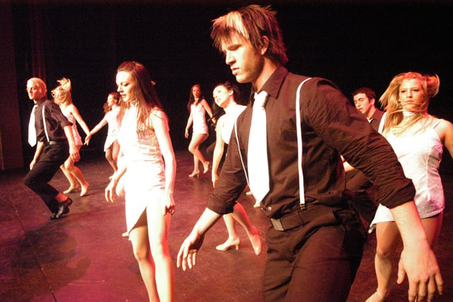 Cast members from the Midlands Academy of Dance and Drama in 2006
