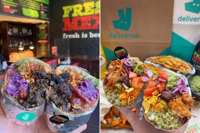 Shortlisted for Best Mexican is FreshMex, an award-winning Scottish Tex-Mex street food takeaway established in 2015. They serve fresh, homemade, fully customisable Burritos, Quesadillas, Rice bowls and fries. The FreshMex burrito was Scotland's most popular dish from 2018 to 2021on Deliveroo. They are also nominated for the Independent Restaurant of the Year award.