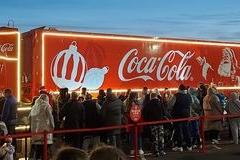 The year's Coca-Cola truck tour teamed up with the charity Neighbourly to support local communities through a volunteering scheme and donation drive.