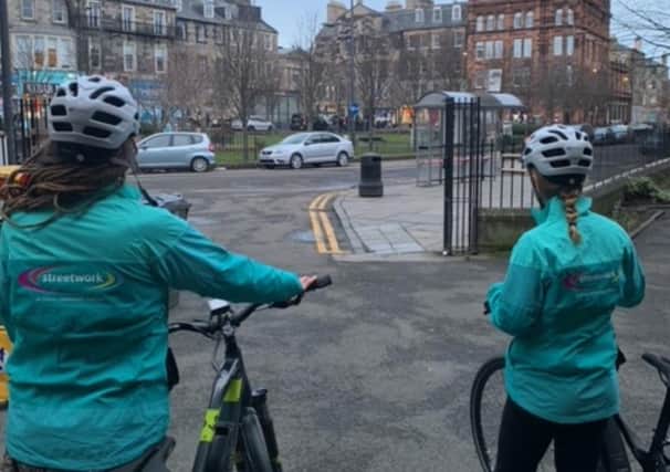 A homeless charity has equipped 12 staff members with electronic bikes to shorten wait times for rough sleepers needing help.