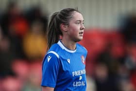 Now 22, Tegan Reynolds joined Spartans at the age of 15 and has made 100 first-team appearances. Picture: Mark Brown