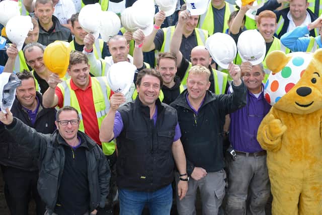 Nick Knowles and the DIY SOS team