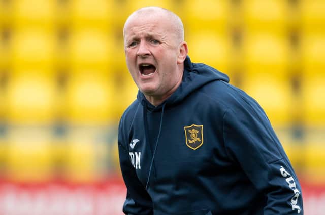 Livingston manager David Martindale is unhappy about his team now facing a run of five matches in 14 days