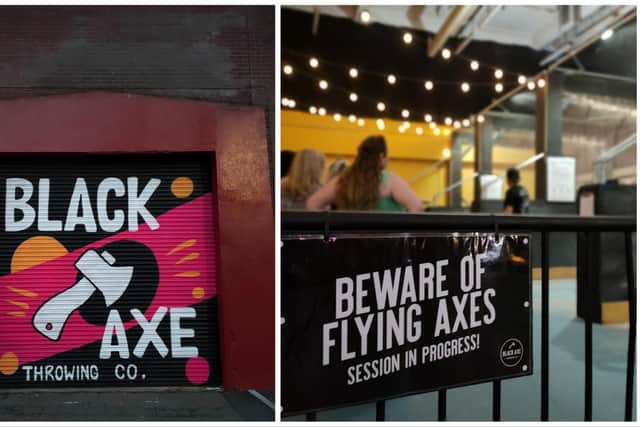 Edinburgh’s Black Axe Throwing Co, which first opened in 2018, took to social media to say they are shutting their doors on November 22.