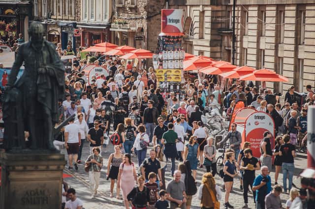 Edinburgh's festivals attracted an audience of more than four million in 2019. Picture: David Monteith-Hodge