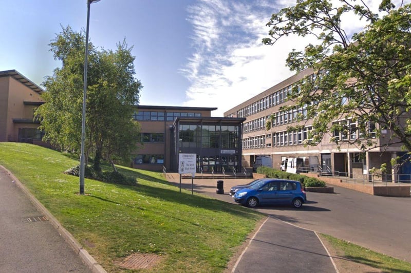 One of the oldest schools in Scotland, the Royal High School in East Barnton Avenue is the second best Edinburgh state secondary, with 62 per cent of pupils receiving five or more highers.