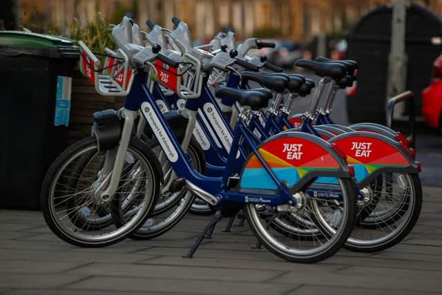 A new cycle hire scheme could follow a co-operative model.  Photograph: Scott Louden.