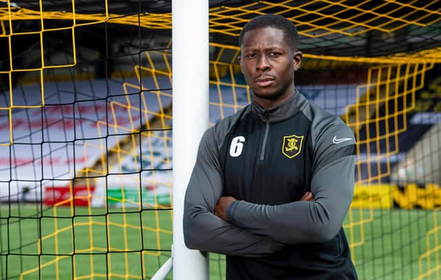 Livingston player and assistant manager Marvin Bartley. Picture: SNS