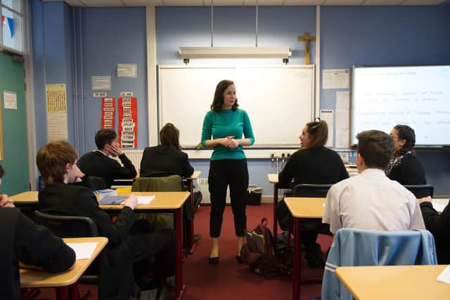 Parents will return to school tomorrow to welcome pupils back from their October holiday.