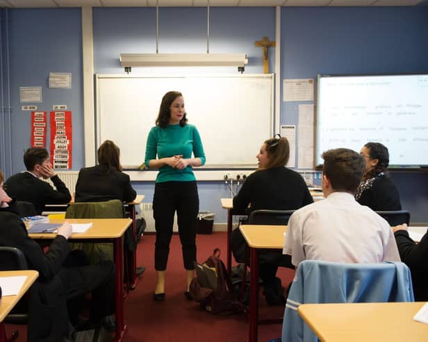 Falkirk Council has said it is increasing its Connected Learning programme for 2026/27 to increase choice for pupils and help reduce costs. Pic: John Devlin