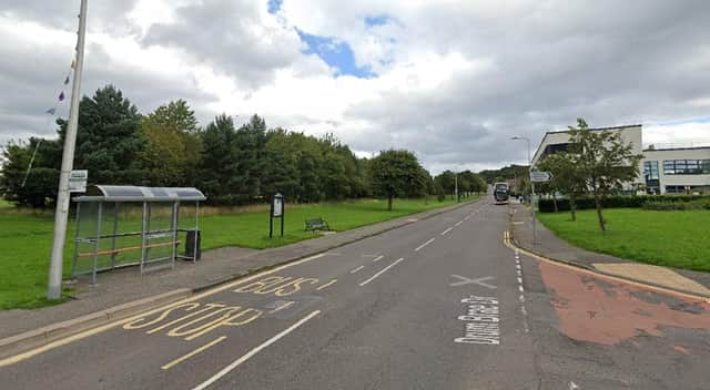 The incident happened on Drum Brae Drive on Friday March, 5 after a group of youths attempted “to tamper with the bus” (Photo: Google Maps).